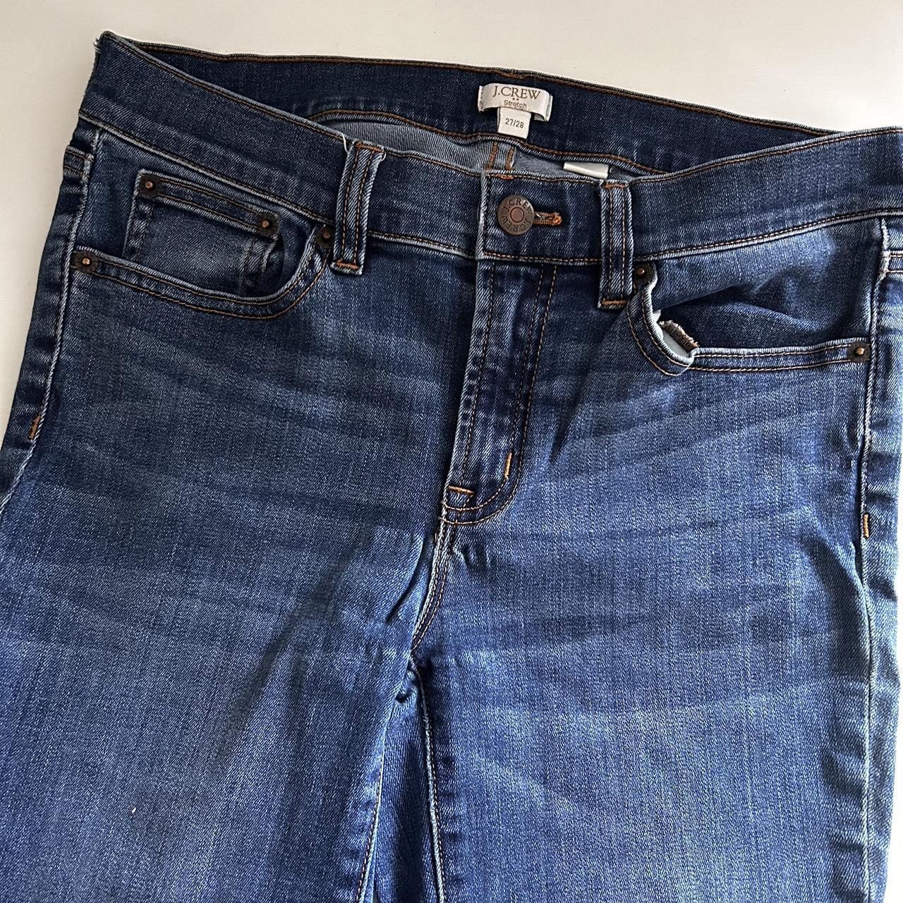 JCrew Jeans - dark wash - skinny jeans - perfect... - Depop