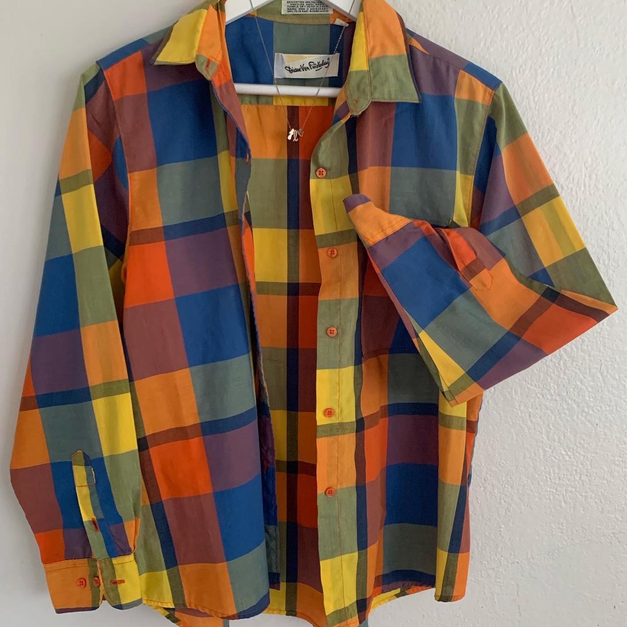 Diane von Furstenberg Women's Multi Shirt | Depop