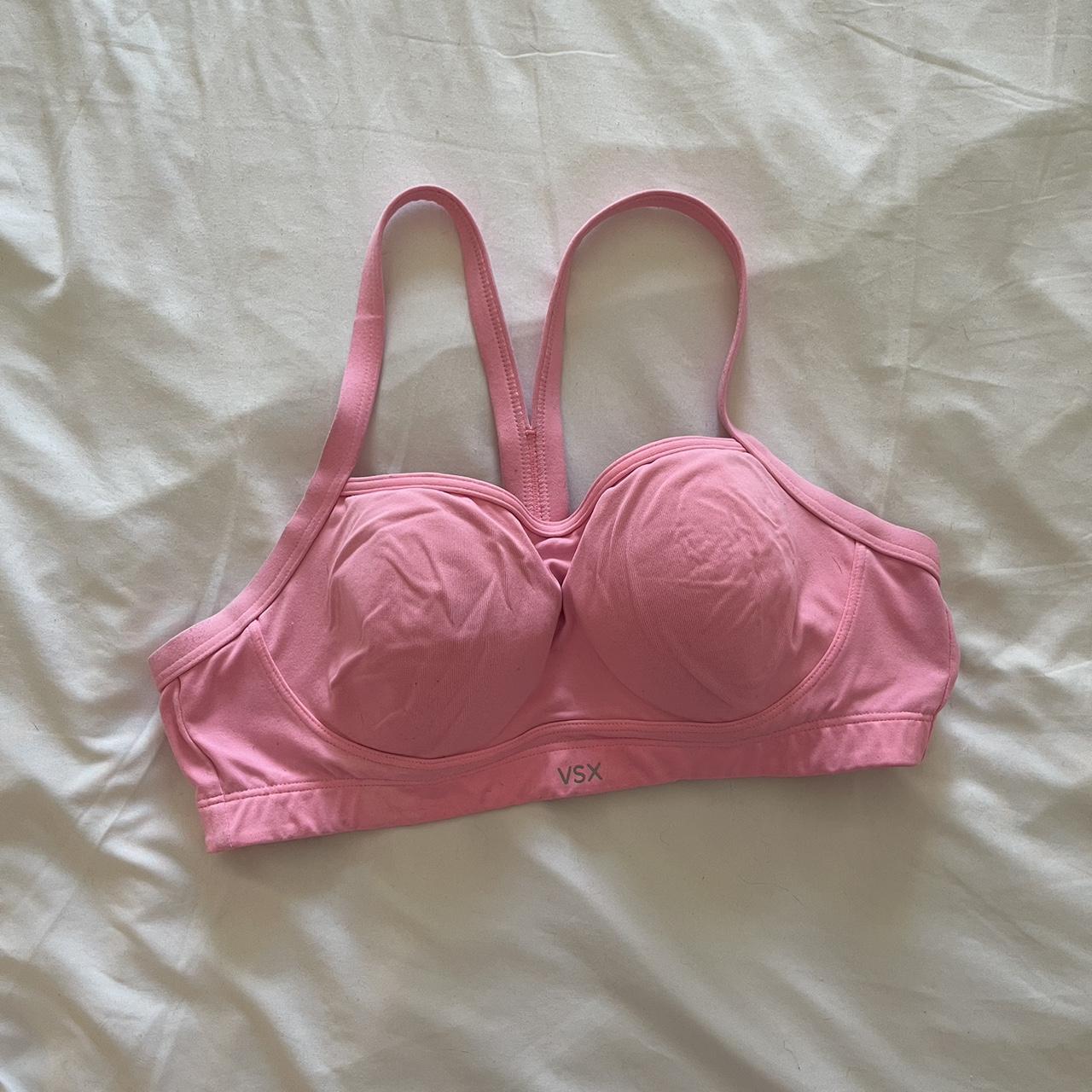 Fishnet Sports Bra Victoria's Secret Pink open mesh - Depop