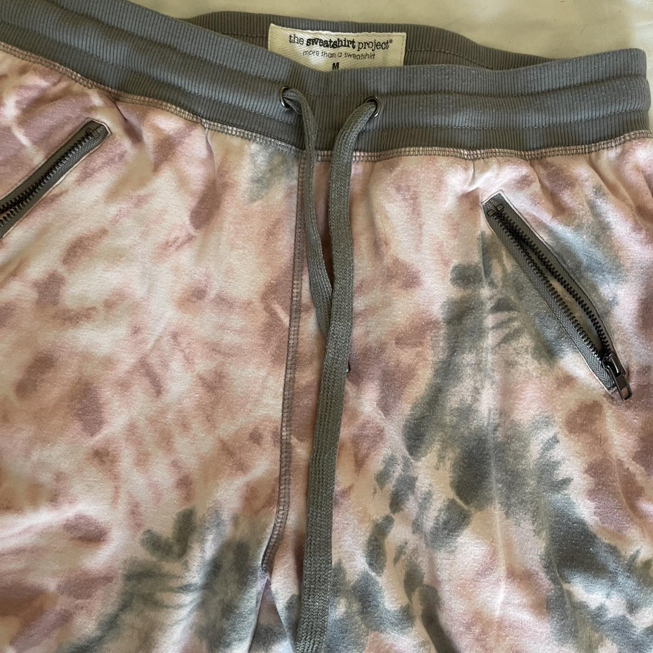 Colsie Tie Dye Sweatpants Cinched bottoms Size: - Depop