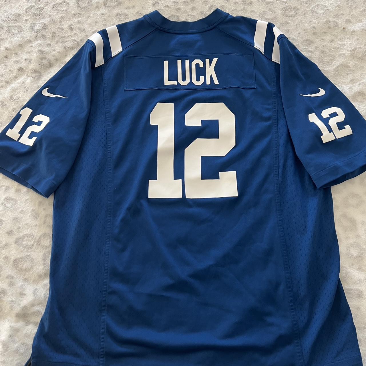 nfl indianapolis colts andrew luck nike football - Depop