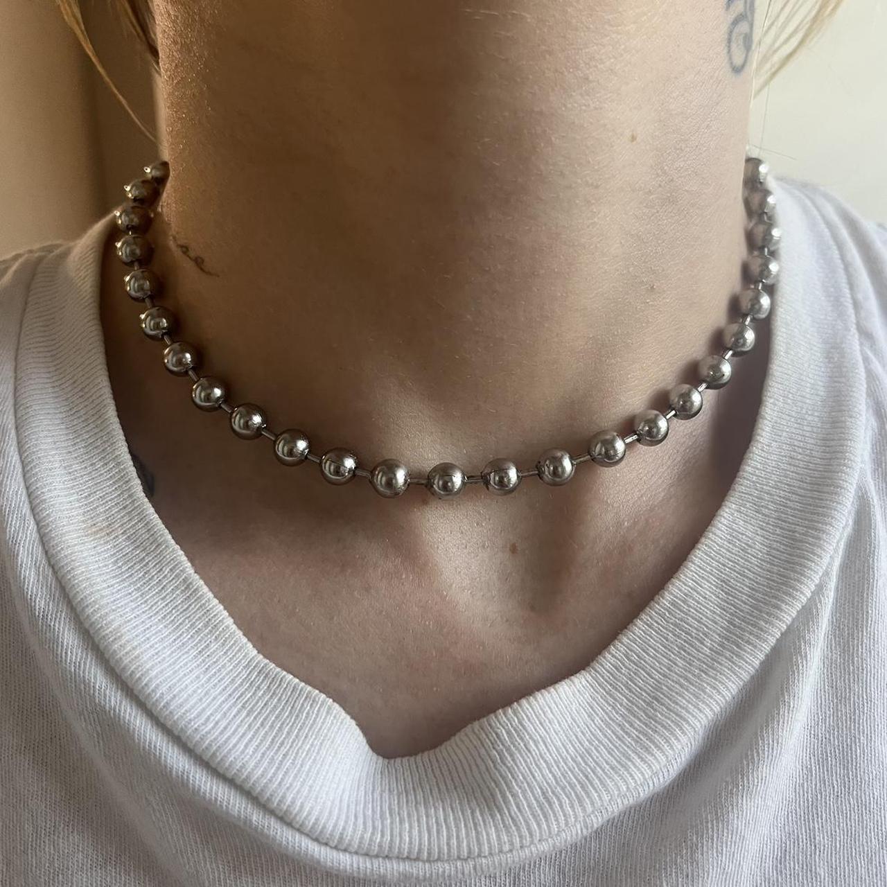RE:ON STUDIO】BALL CHAIN NECKLACE | OUR BRAND,RE:ON STUDIO | PRESSING WEB  SHOP