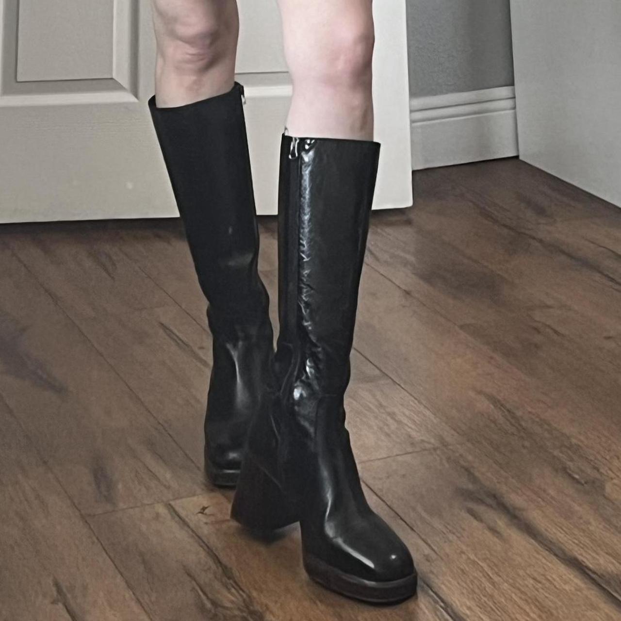 Black JONAK PARIS Boots! Worn on my UK tour with... - Depop