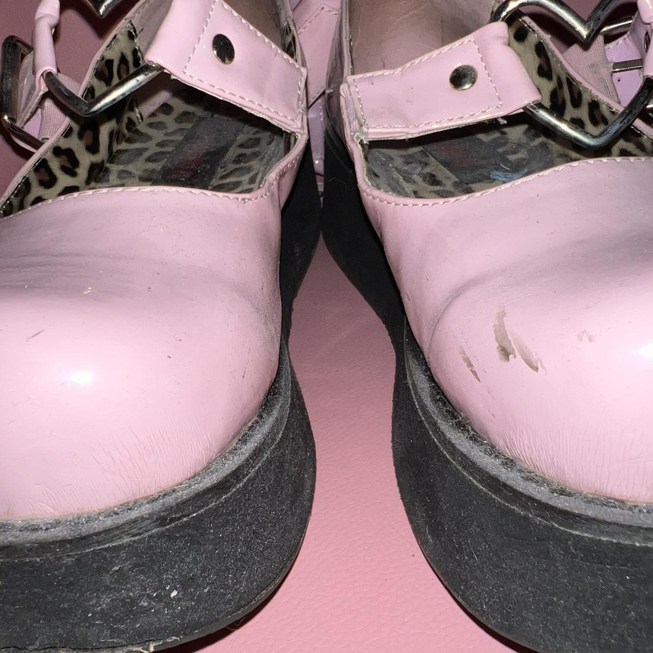 demonia sprite-02 platform mary jane shoes in Depop