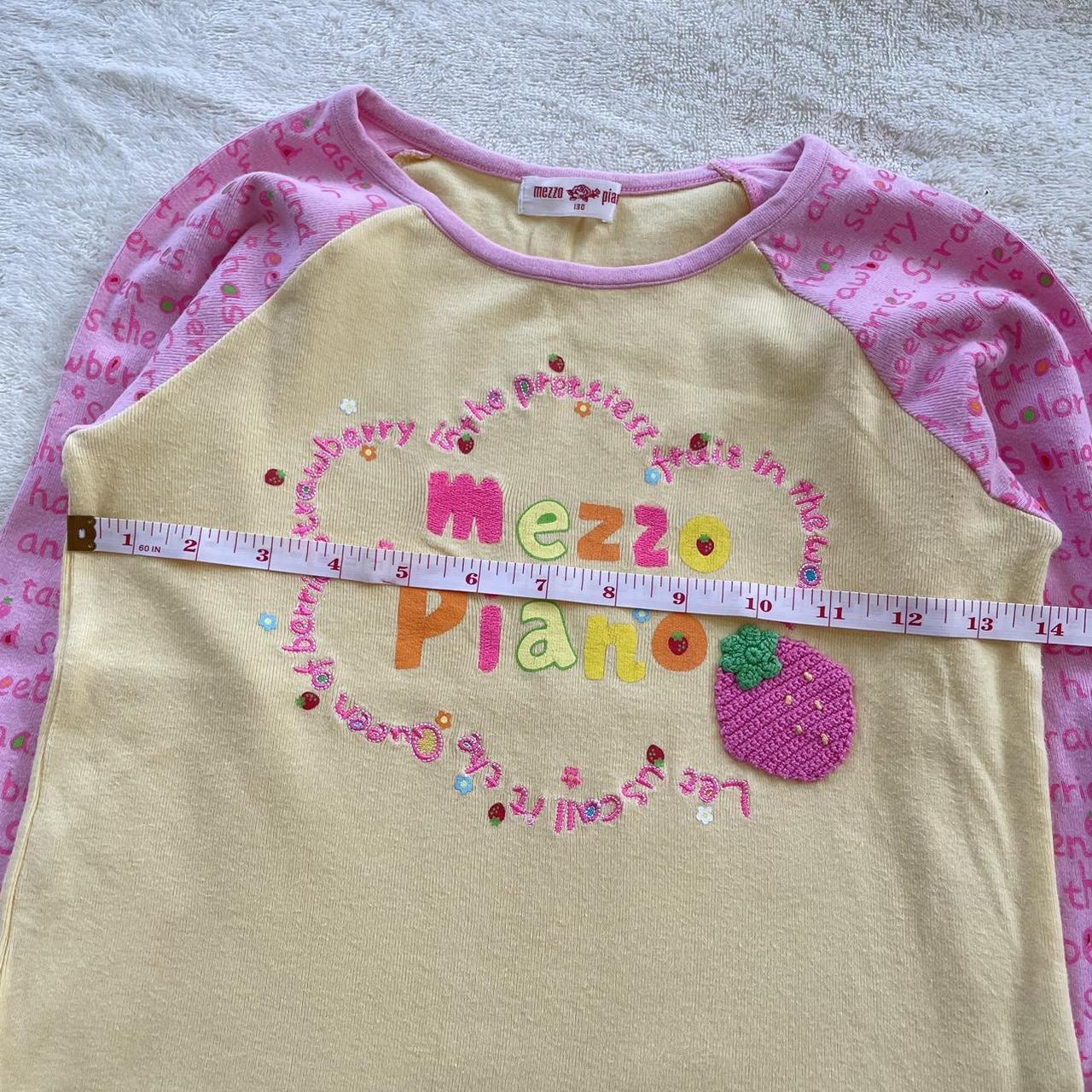 Mezzo piano long-sleeve shirt ☆japanese Size 130  | Depop
