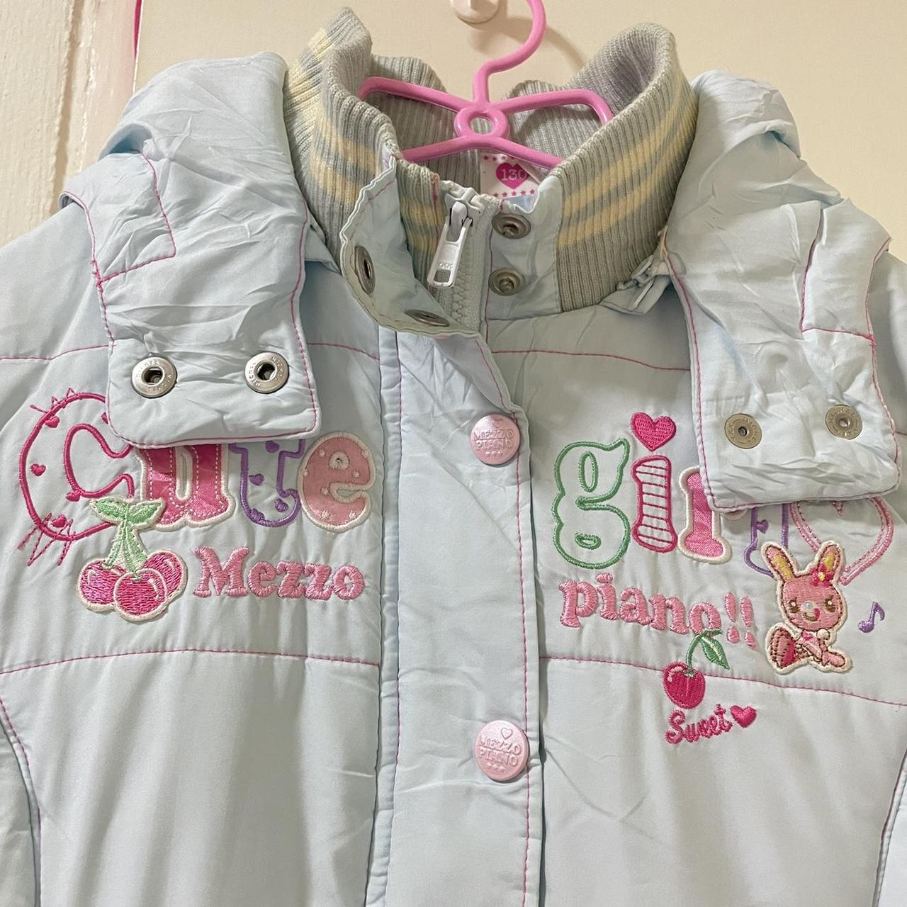 Mezzo piano blue Jacket. ♡︎japanese Size 130 cm.  | Depop