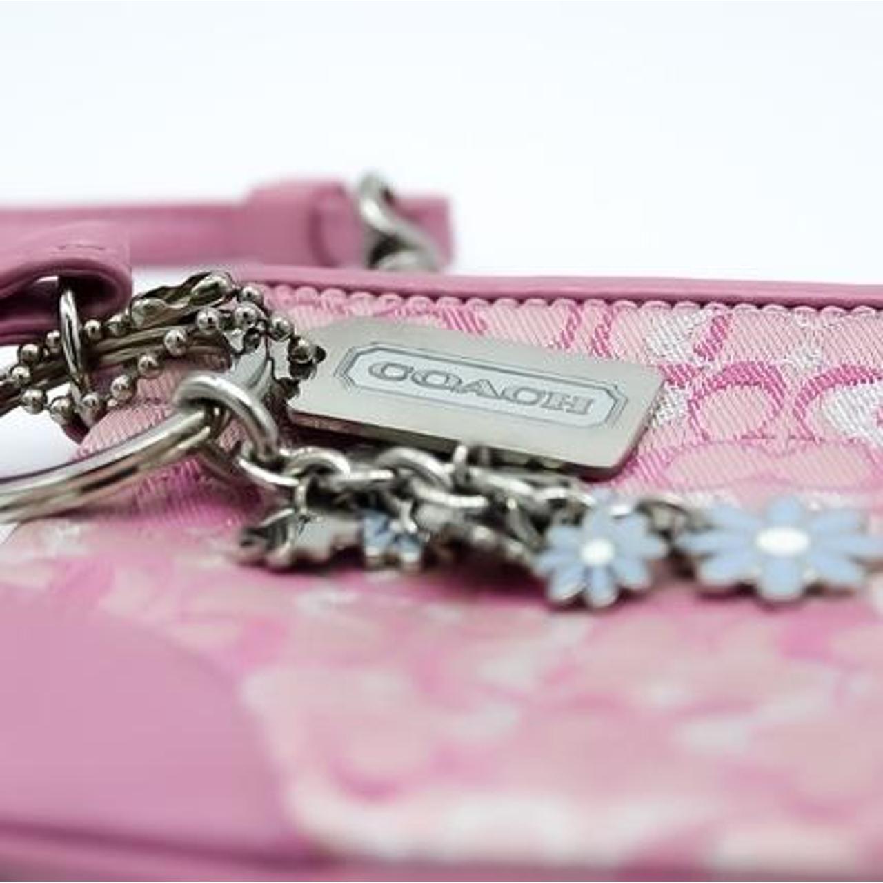 COACH y2k archive 00s Flower bag コーチ バッグ COACH y2k archive 00s Flower bag BLACK