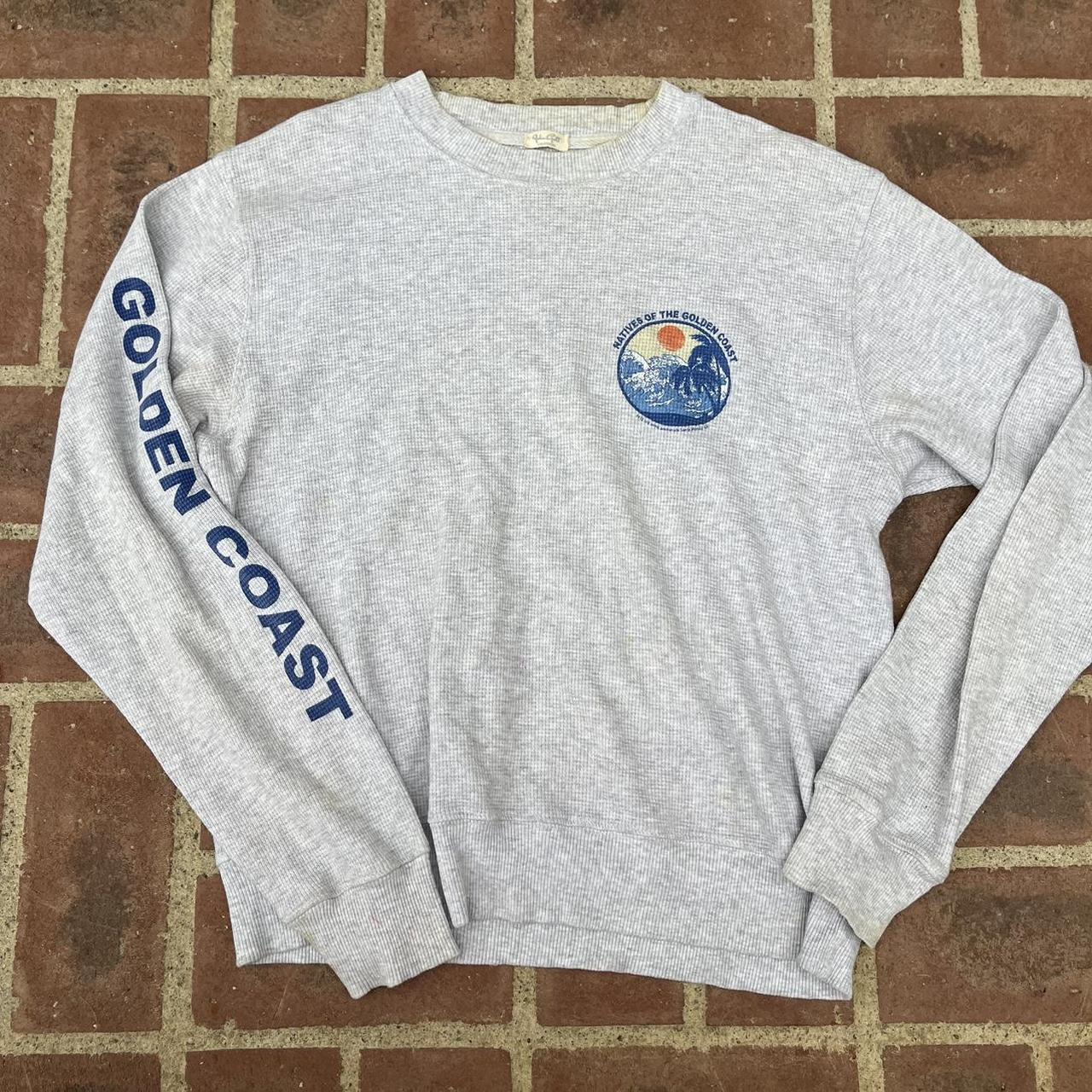 BRANDY MELVILLE GOLDEN COAST LONG SLEEVE size... Depop