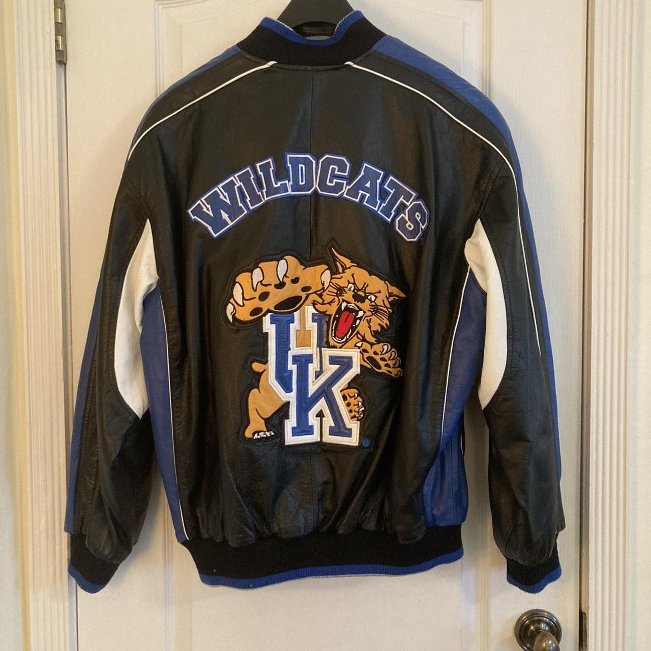 Maker of Jacket Men Jackets Blue Detroit Lions Pelle Leather