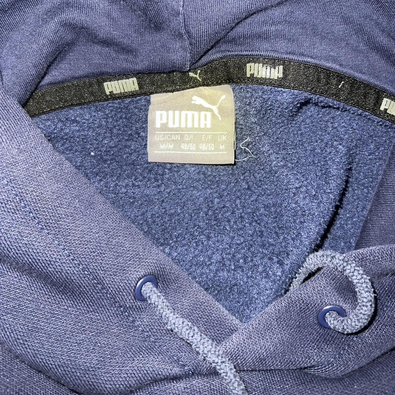 Puma Hoodie in Navy #puma #pumahoodie #hoodie - Depop