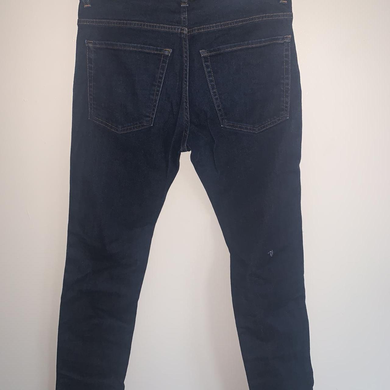 Hugo boss men’s dark denim jeans worn once ones... - Depop