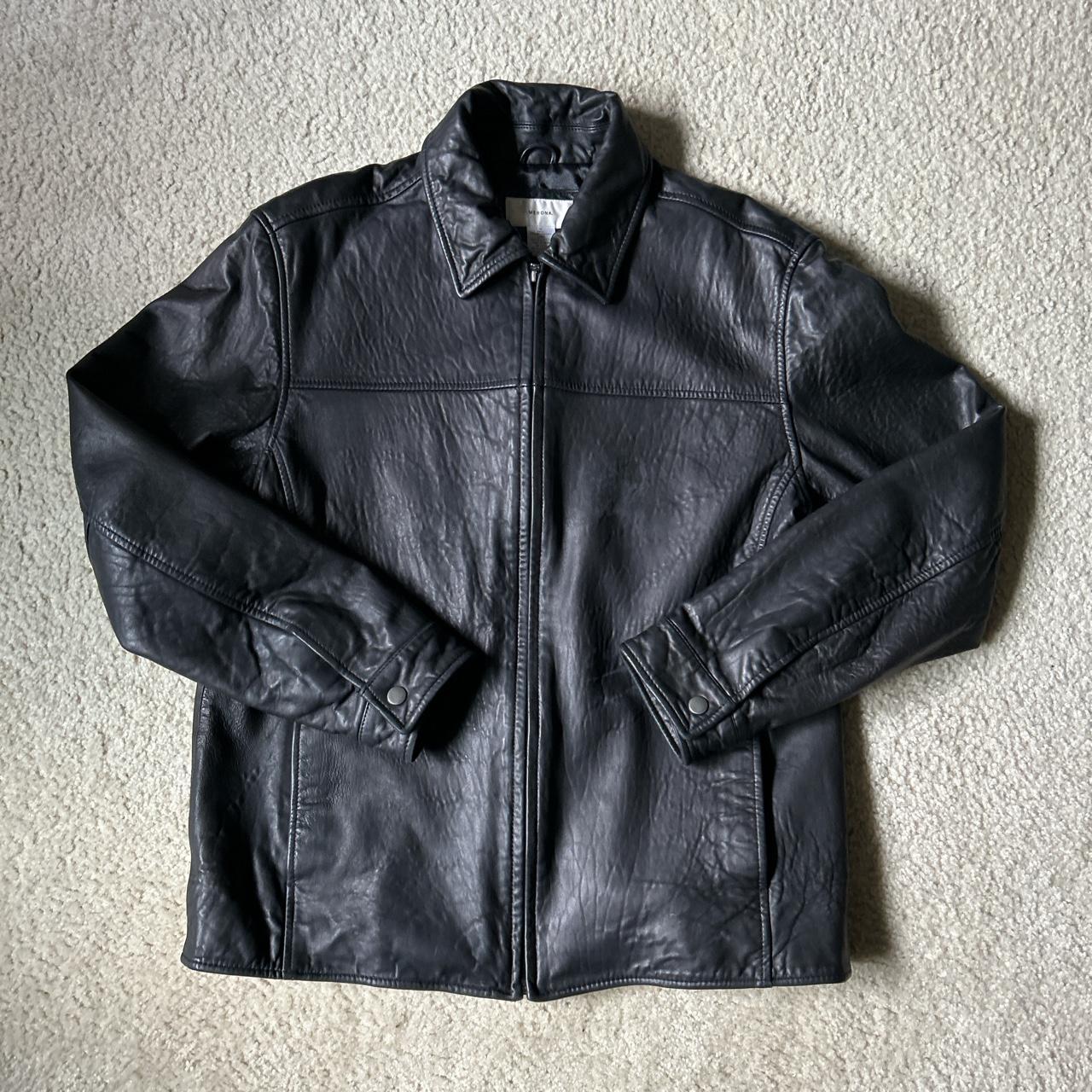 Merona Men's Black Jacket | Depop