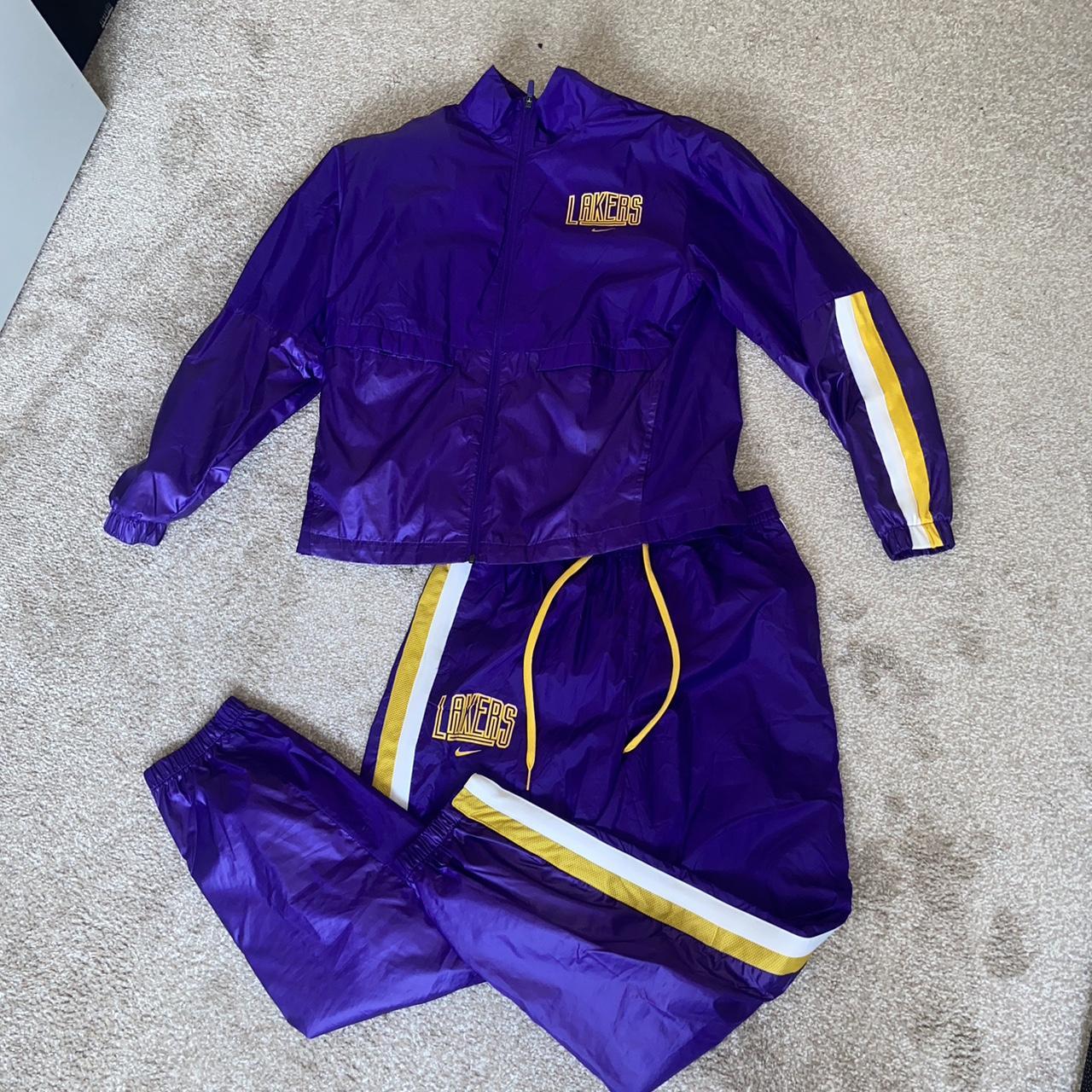 lakers tracksuit
