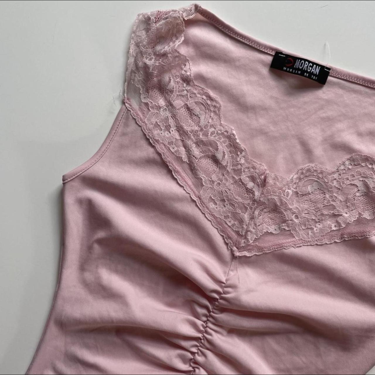 Morgan De Toi Women's Pink Vests-tanks-camis (4)