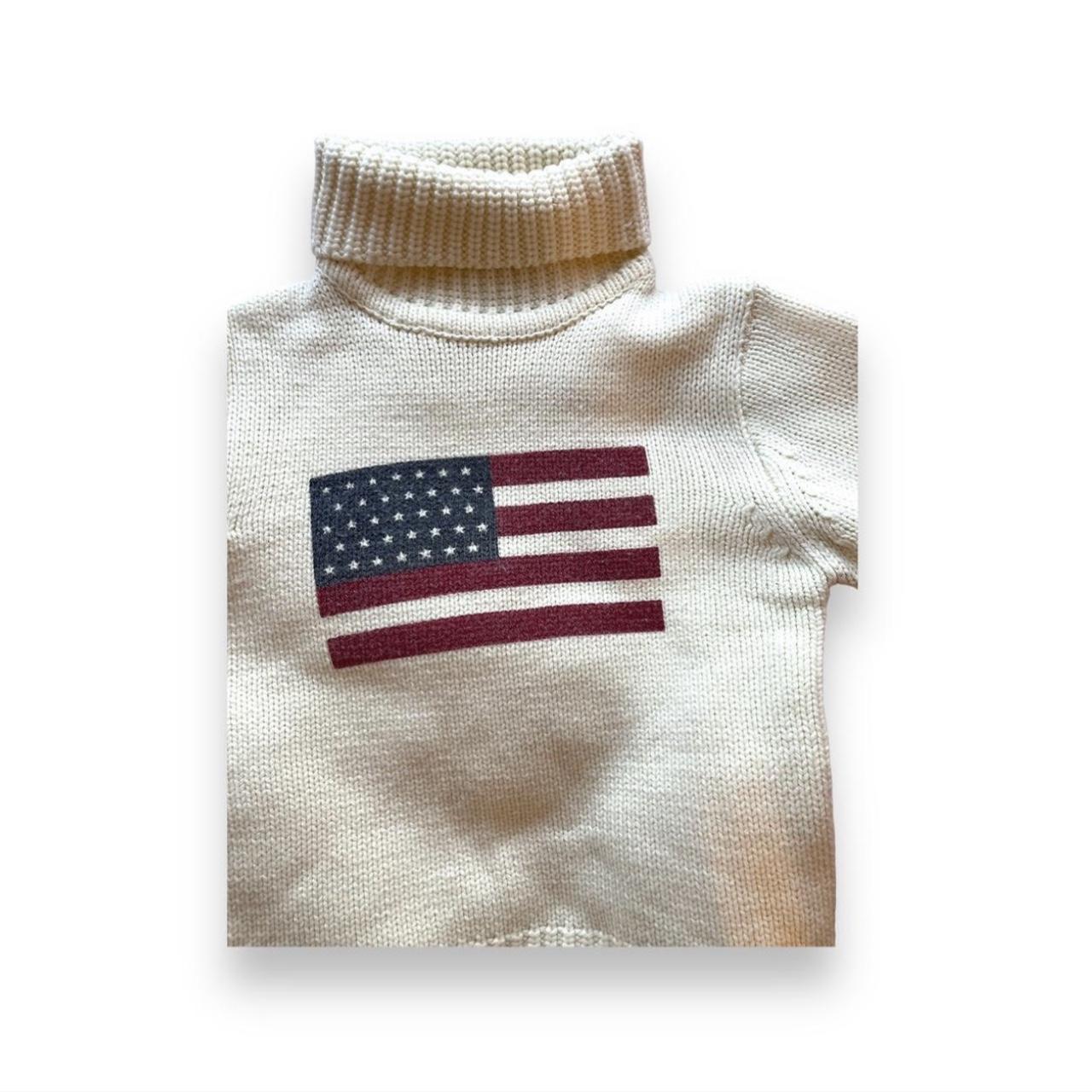 Flag Cashmere Turtleneck Sweater Ralph Lauren, Ralph Lauren Polo  Turtleneck Sweater