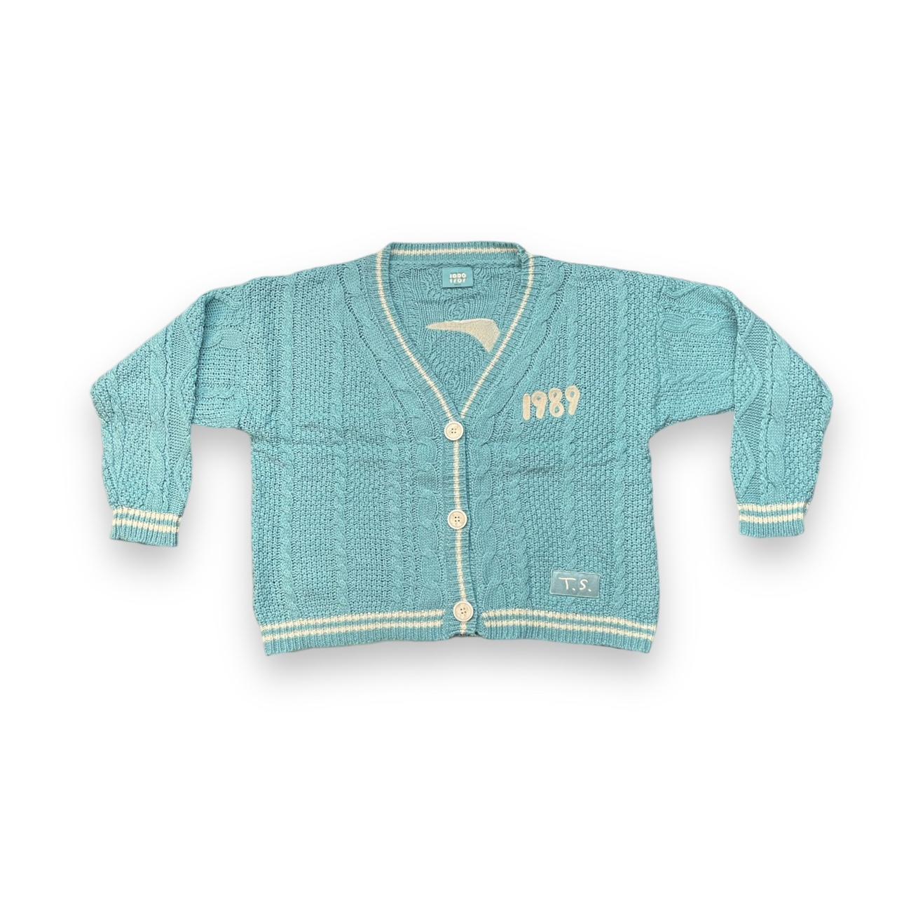 NEW taylor swift 1989 blue seagull cardigan medium | Depop