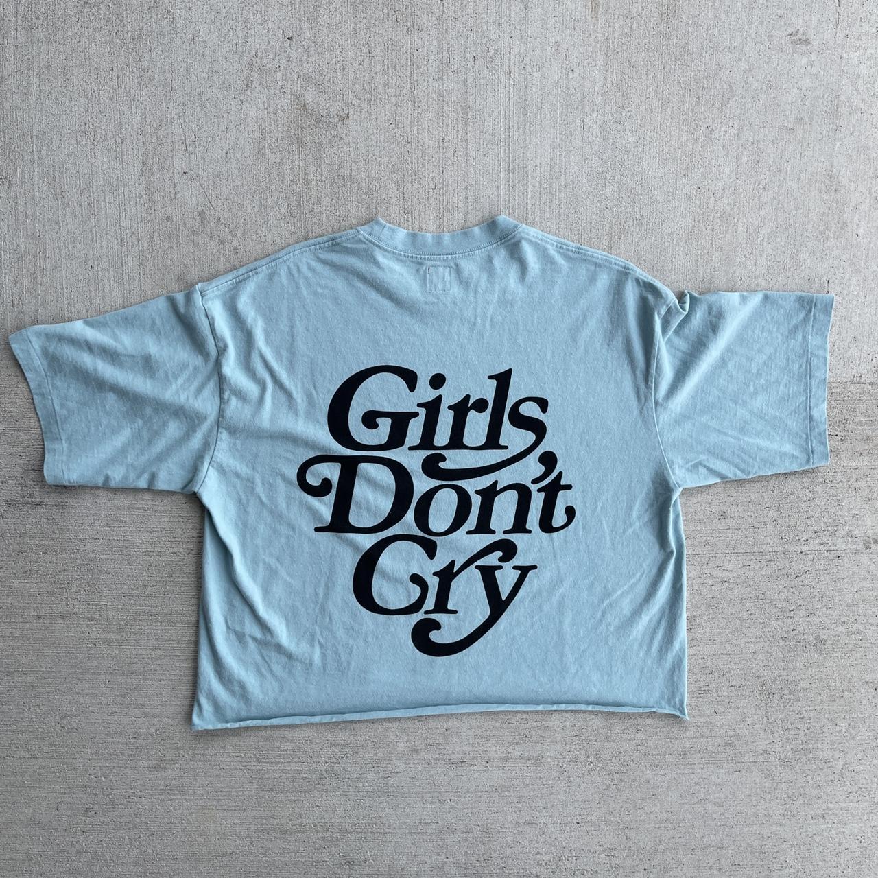 【特上品】Girls Don’t Cry Tシャツ Blue Mサイズ 最終値下げ Tシャツ/カットソー(半袖/袖なし)