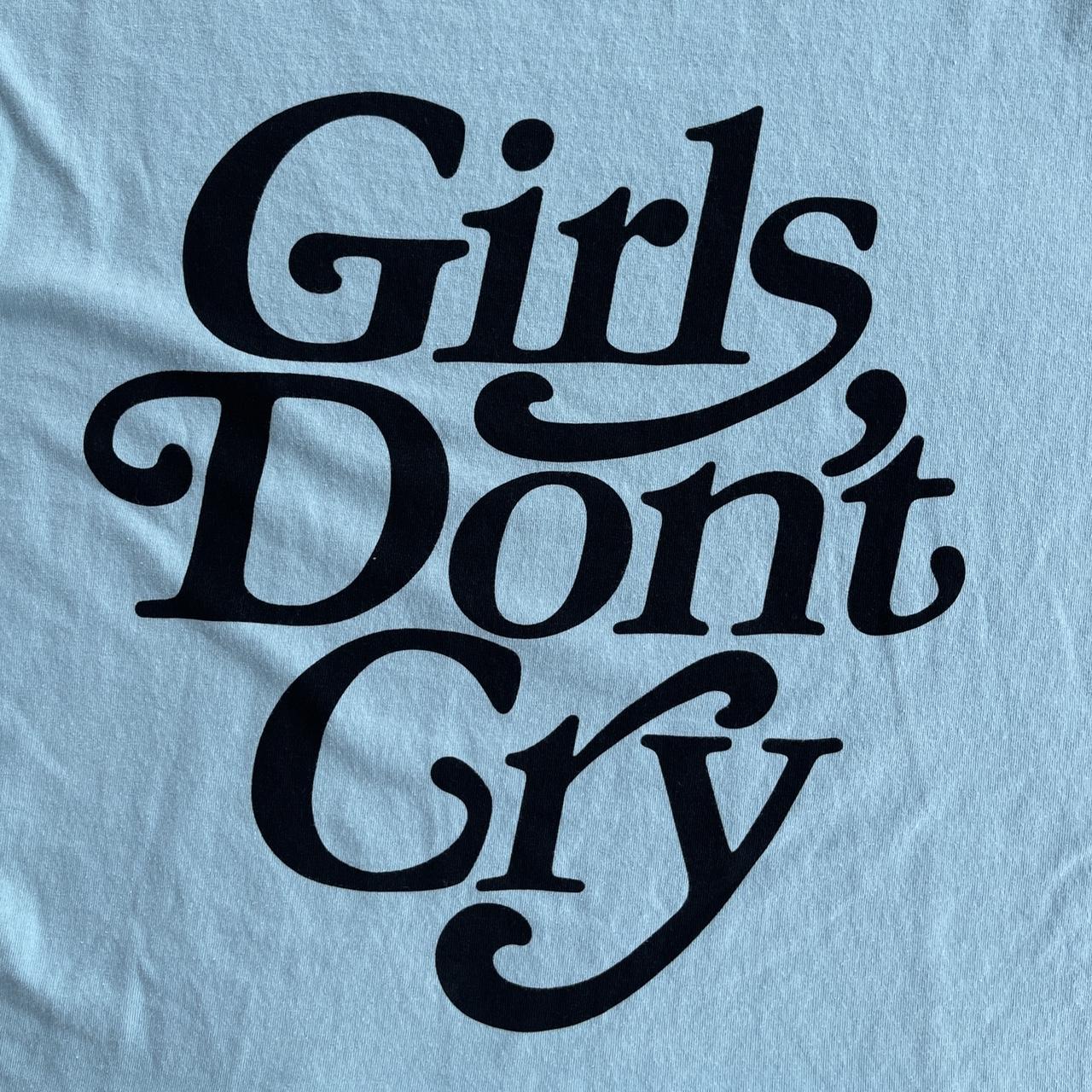 Human Made x Girls Don't Cry Logo Tee Blue Size - Depop