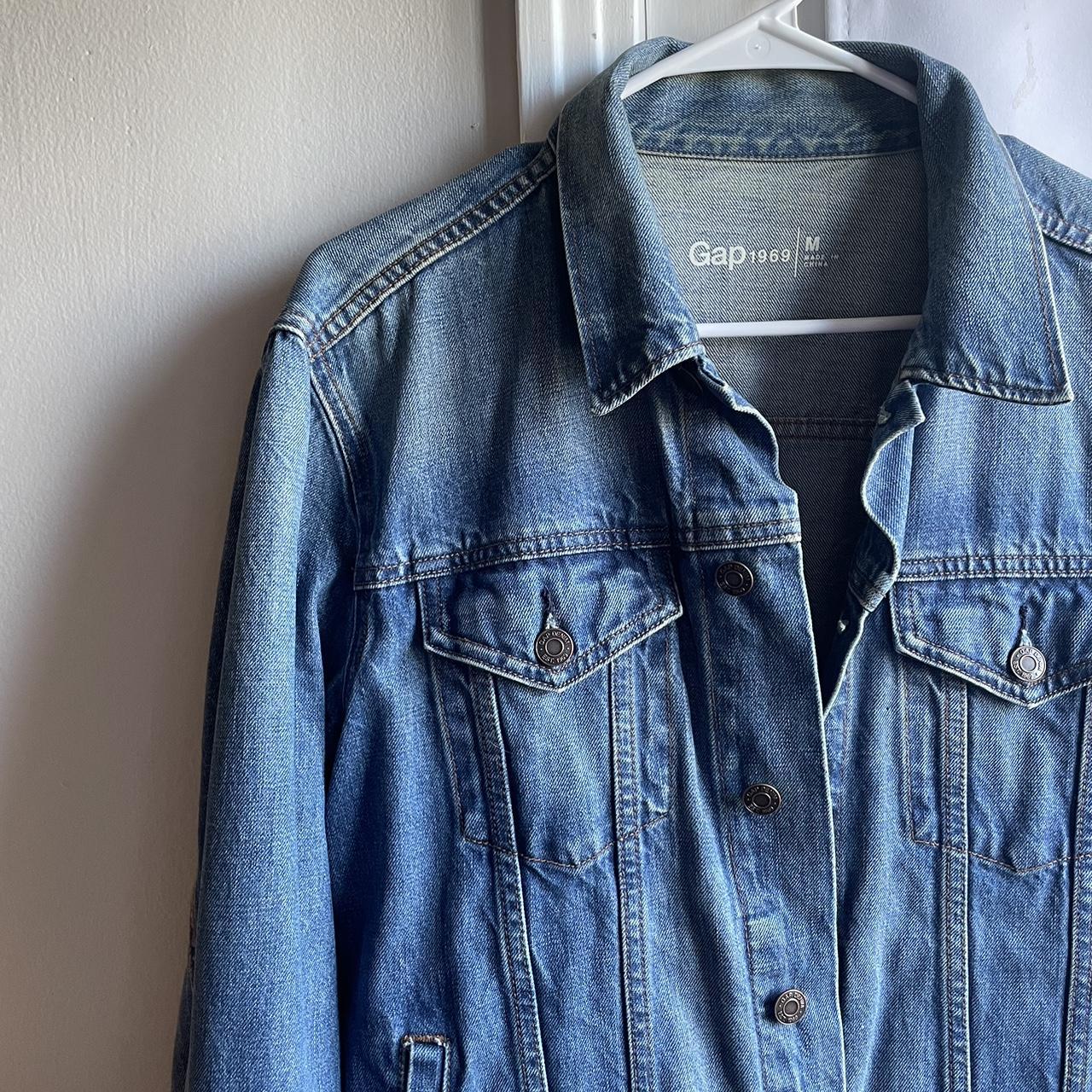 Gap Women's Navy Jacket Depop