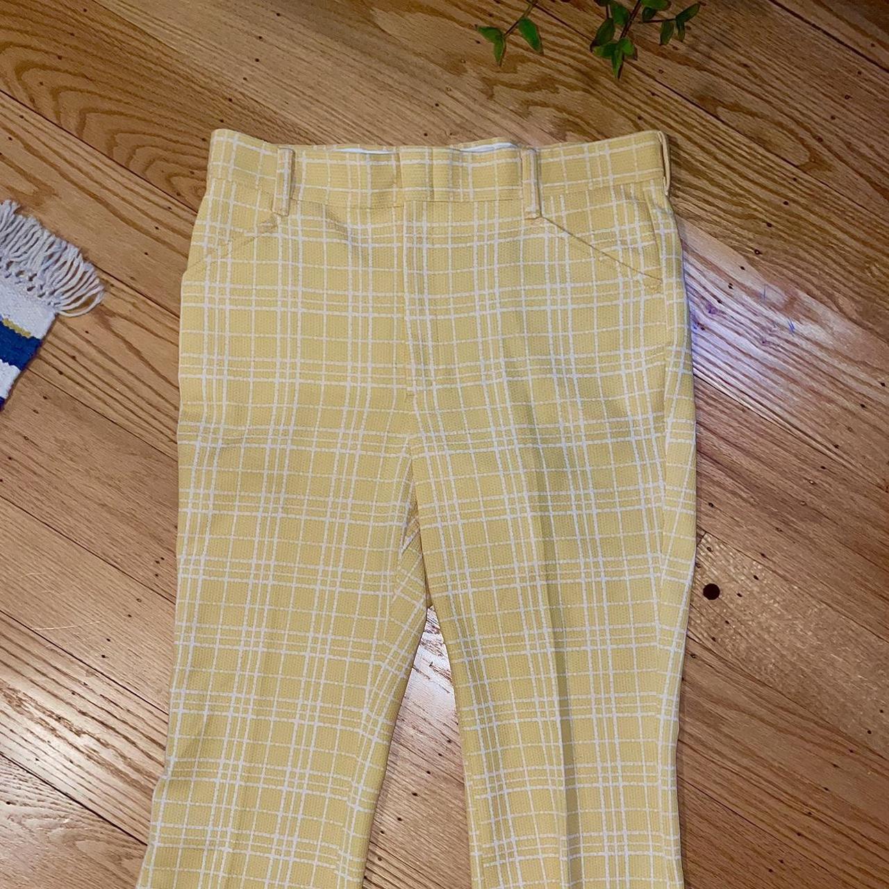Farah Men's Yellow Trousers (3)