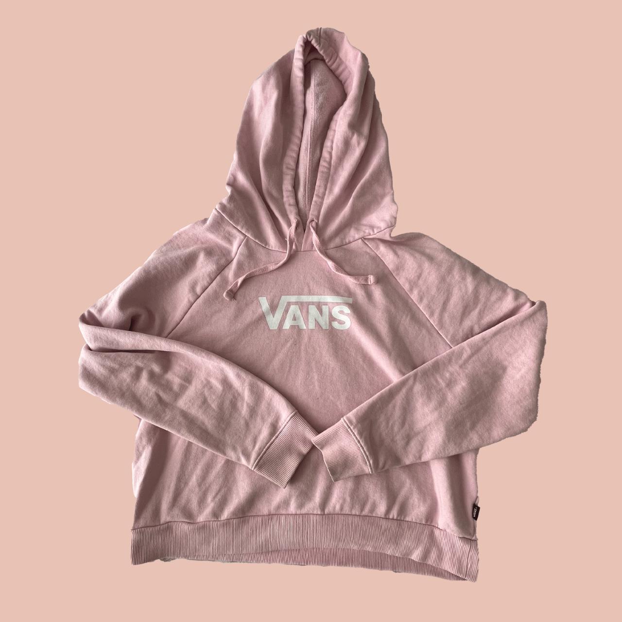 Light pink hotsell vans hoodie