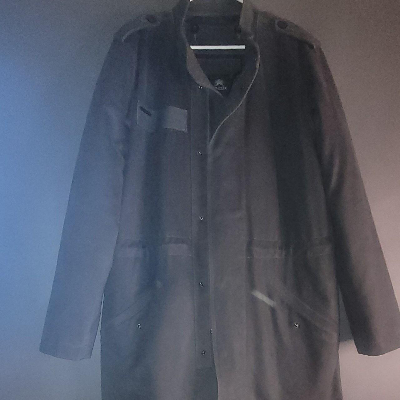 Orthodox mens Heavy Jacket size XL black Midi... - Depop