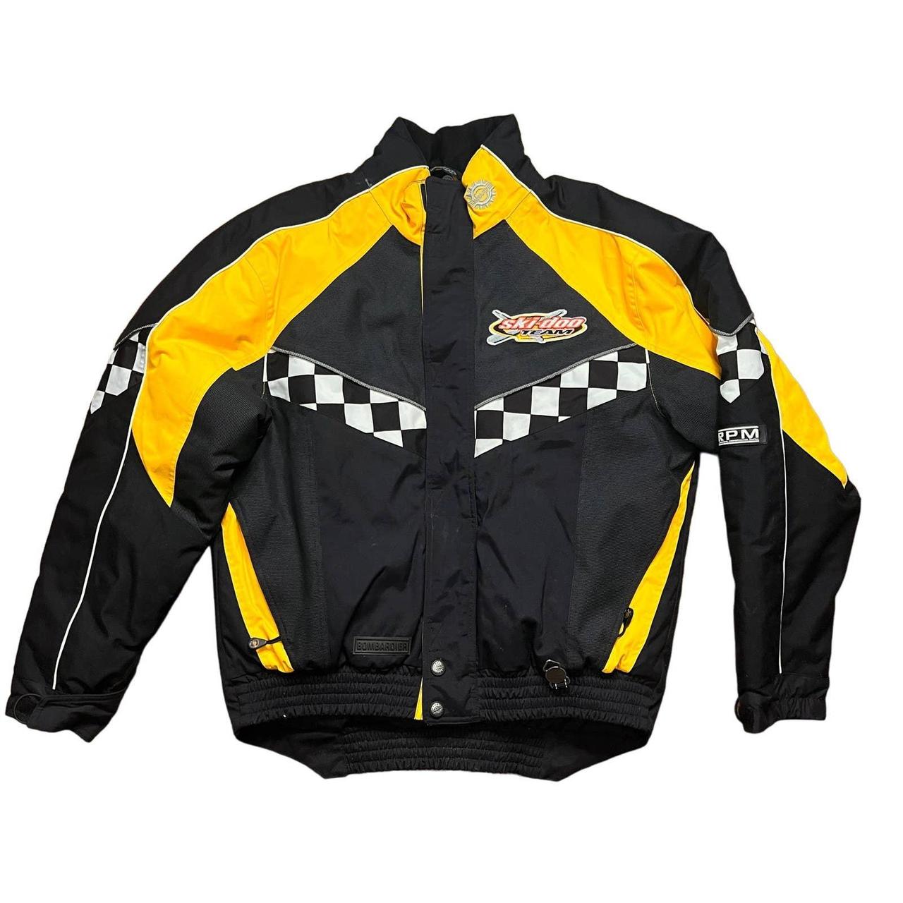 Ski doo ski racing snow jacket in black #Skidoo... - Depop
