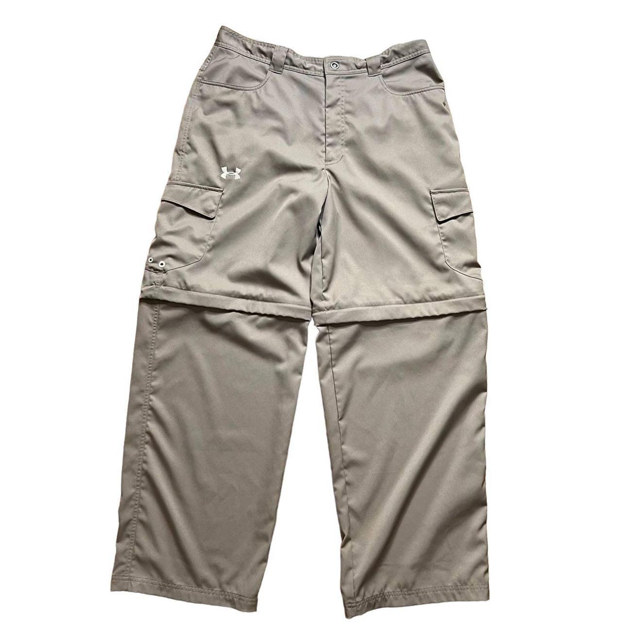 Under armour zip store off pants