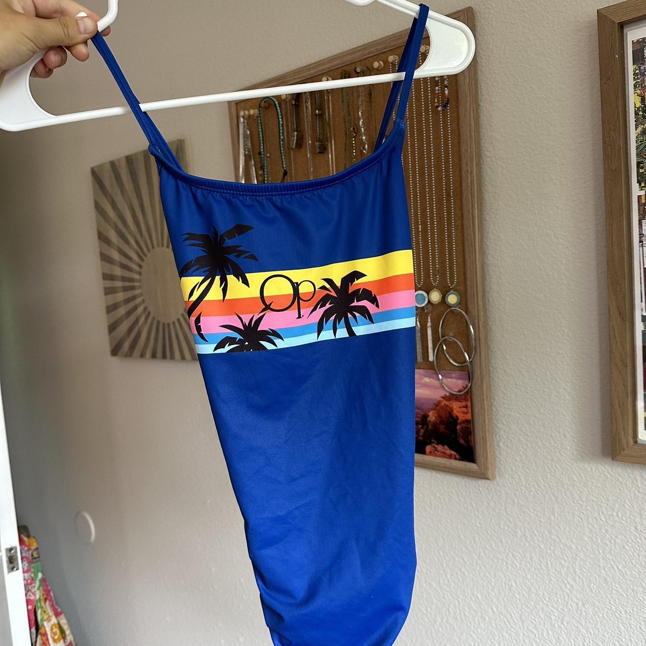 Thrifted Ocean Pacific One Piece Size Medium Depop