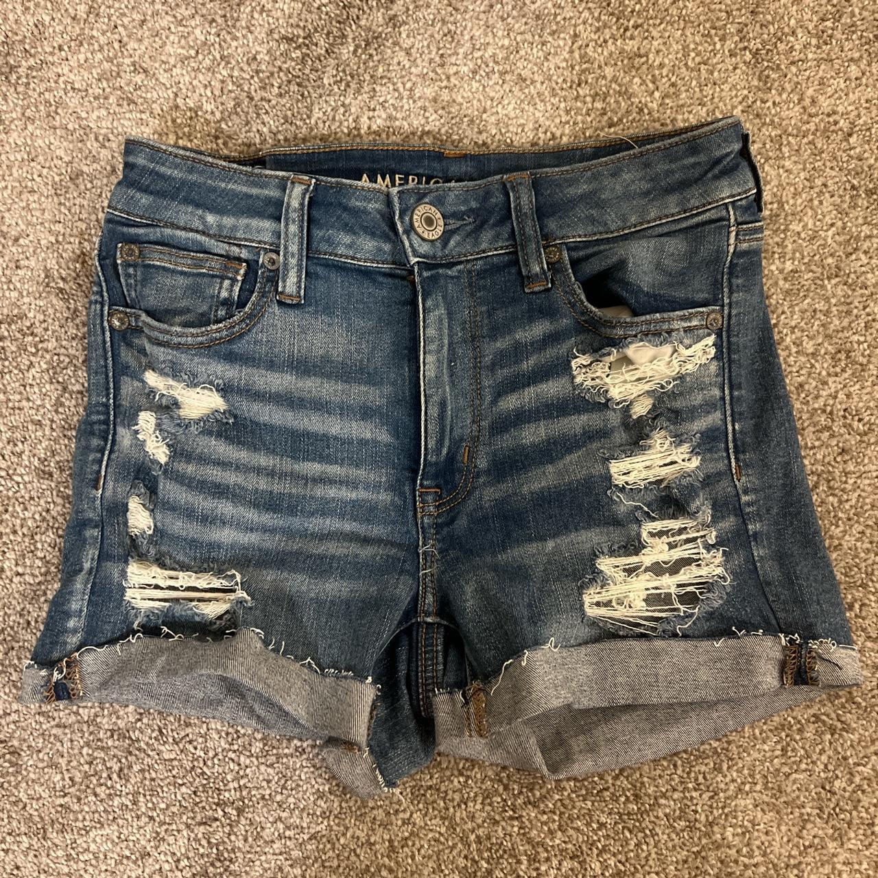 American eagle cheap flag shorts