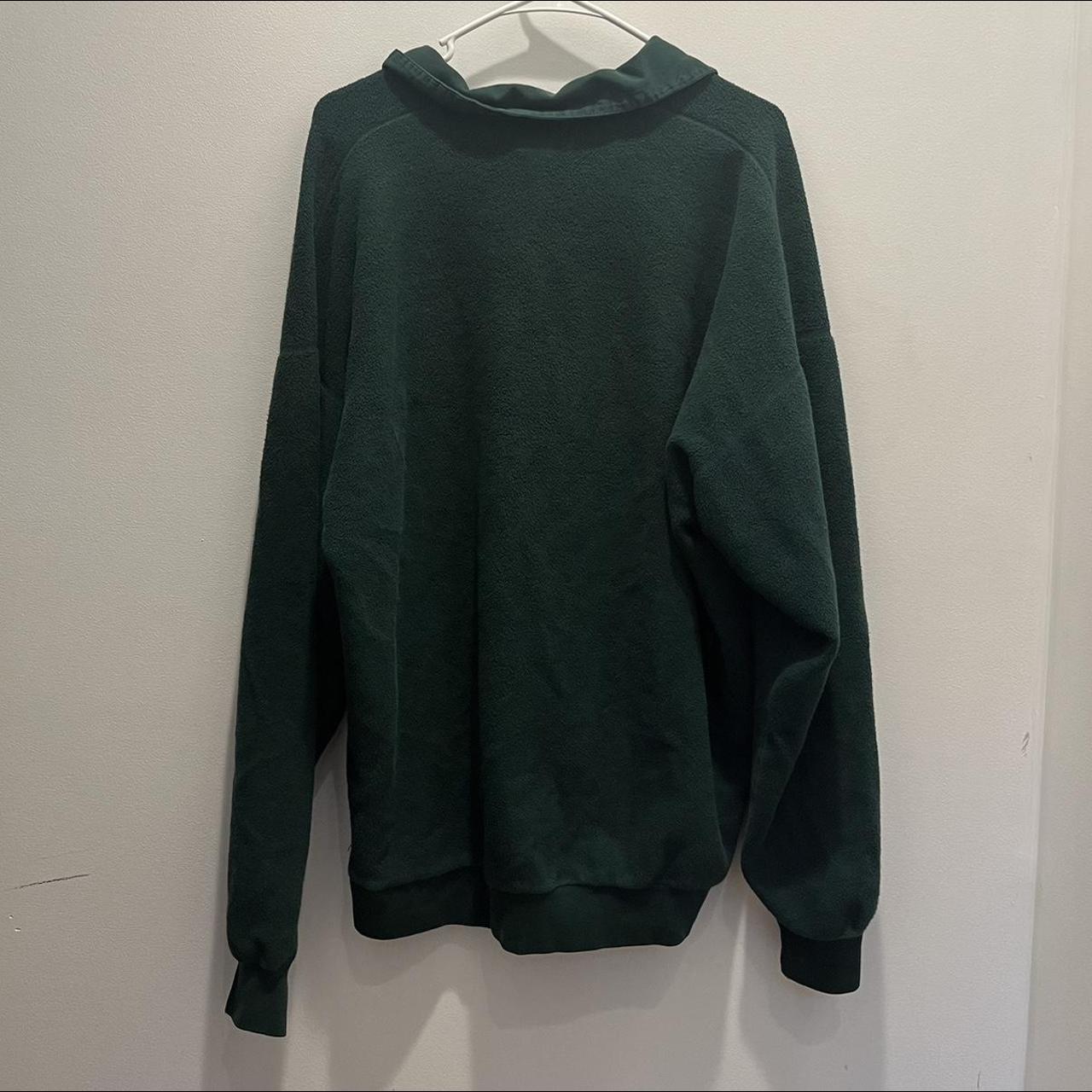 Oversized Forest Green Eddie Bauer Sweater -men’s... - Depop