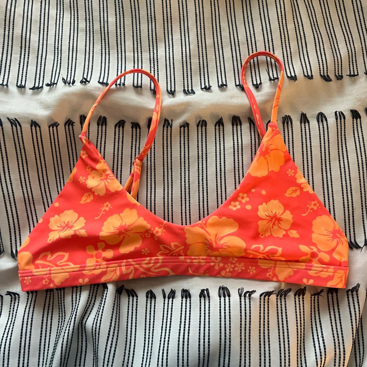 Kulani Kinis Women S Orange And Pink Bikini And Tankini Tops Depop