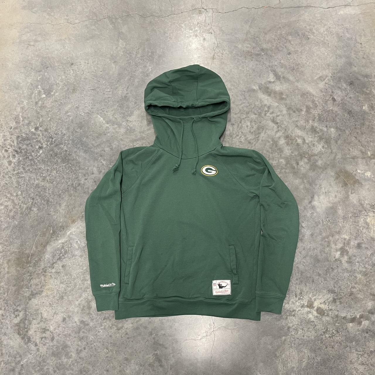 Mitchell & Ness Women's Hoodie - Green - L – Green Mitchell & Ness NFL hoodie Green …