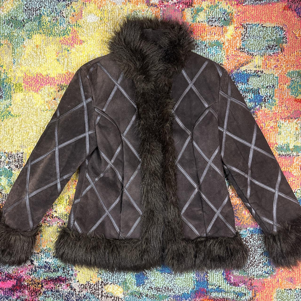 Wilsons leather fur on sale coat