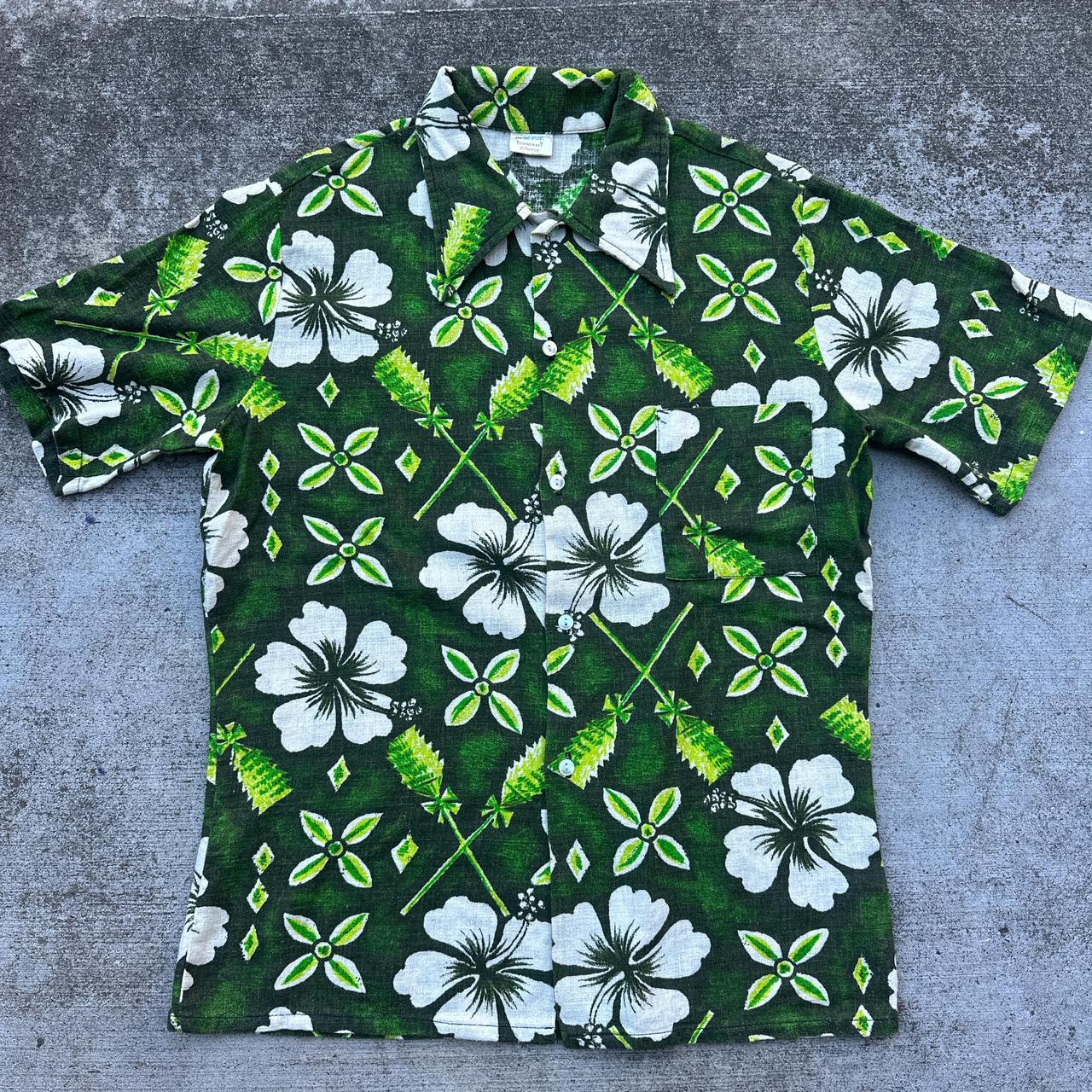 Vintage 60s/70s Towncraft JC Penney Green Short | Depop