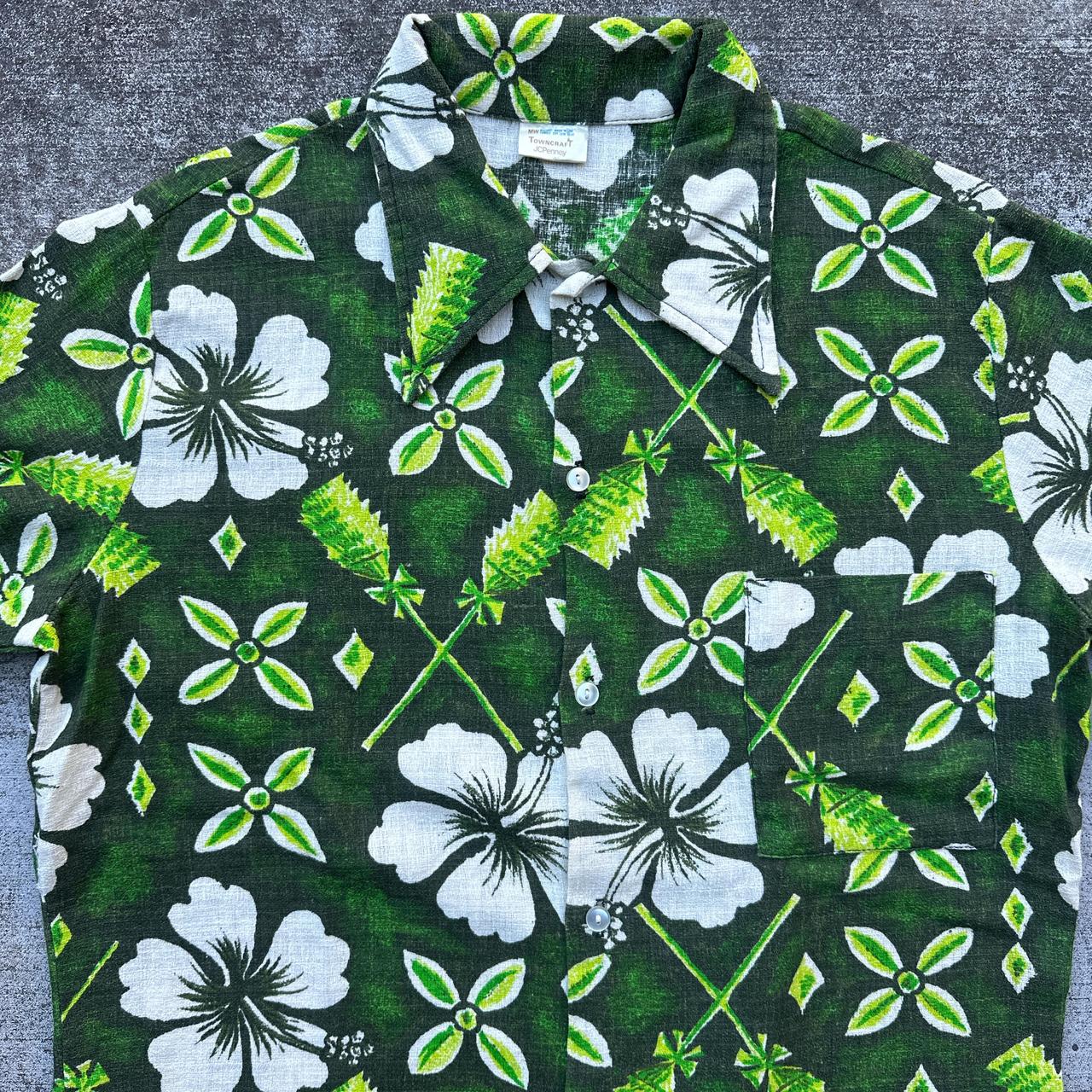 Vintage 1970s Jcpenney Towncraft Plus Greenish Brown Tiny