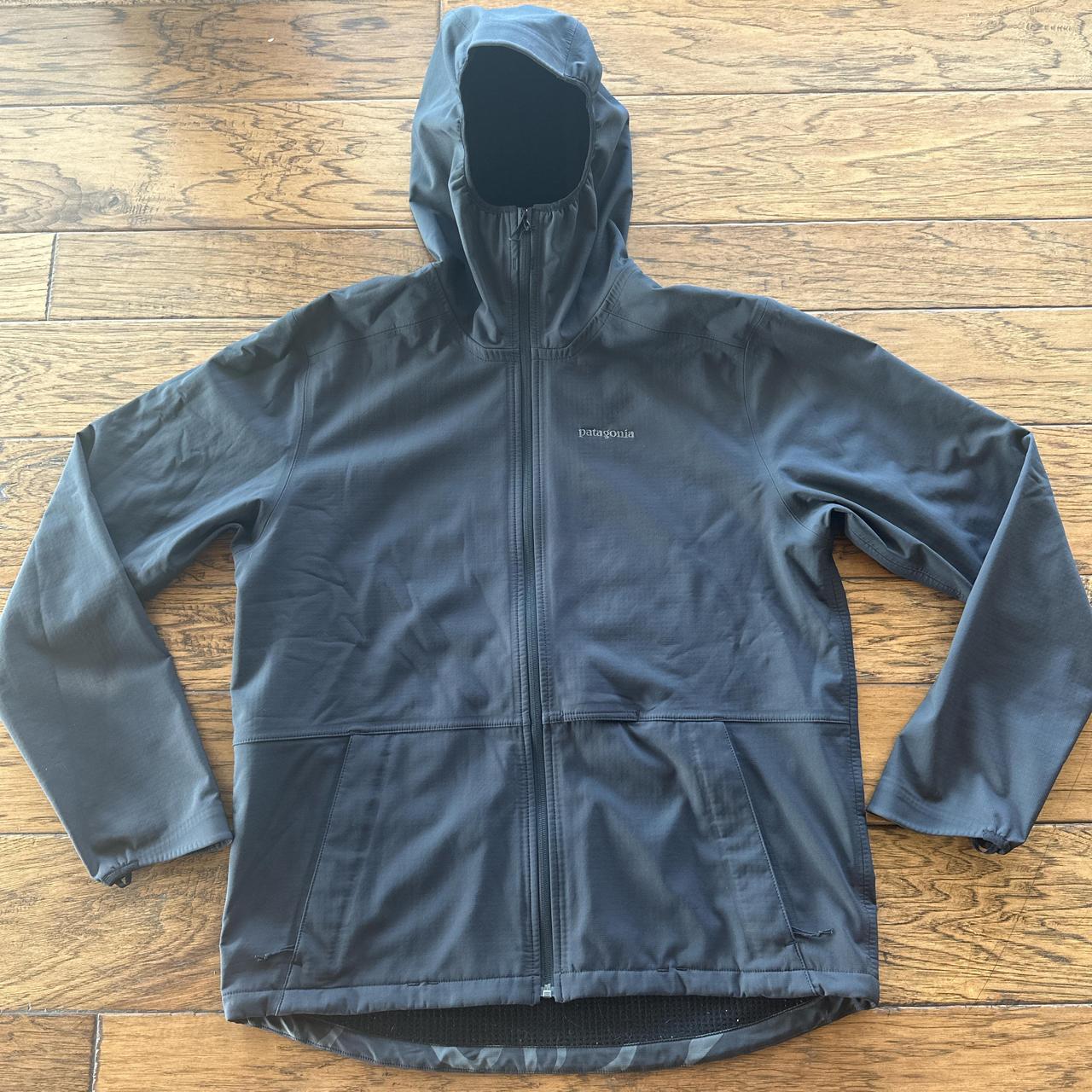 Patagonia black hooded jacket deals