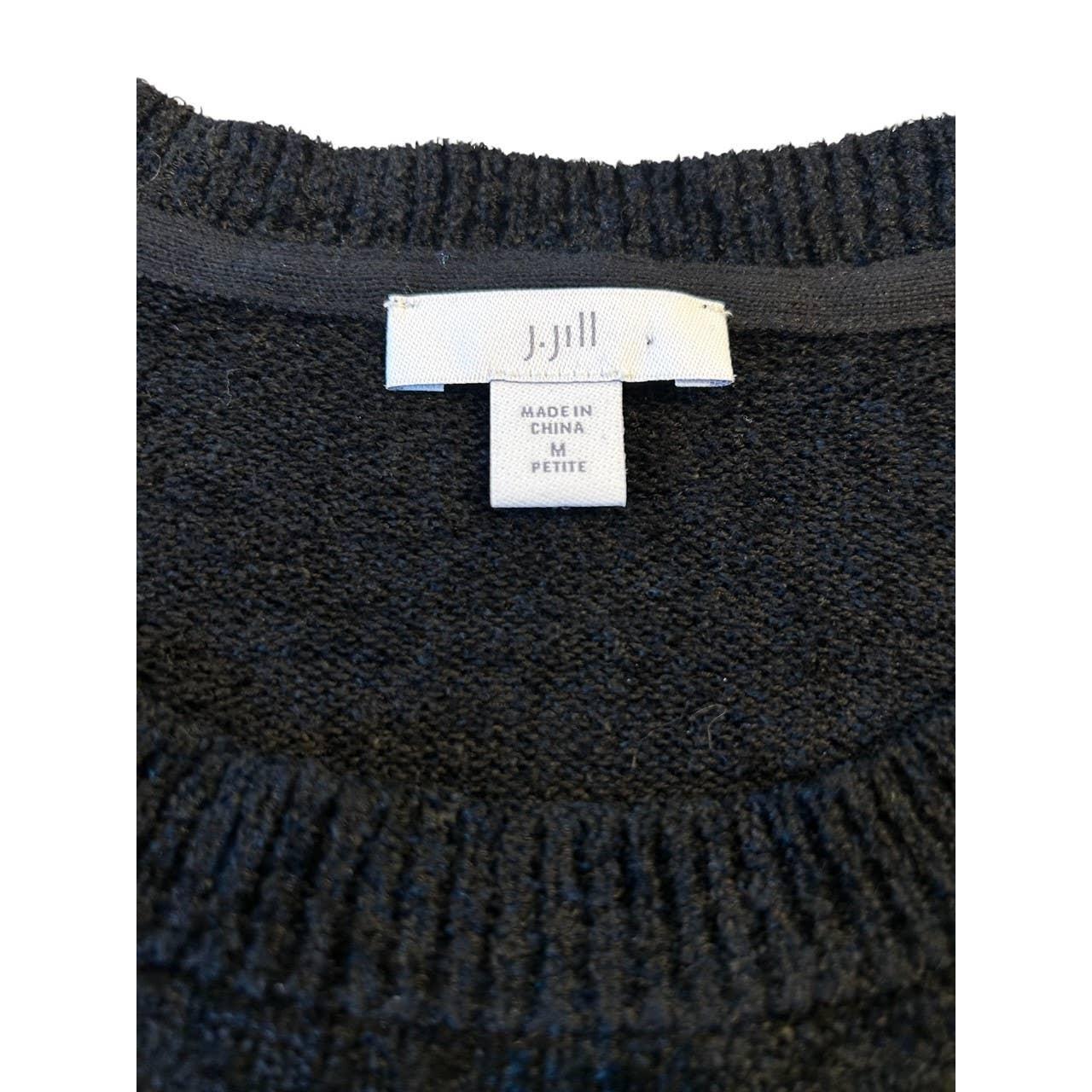 J. Jill Blue Sweater Cotton and Viscose RN 97641. - Depop