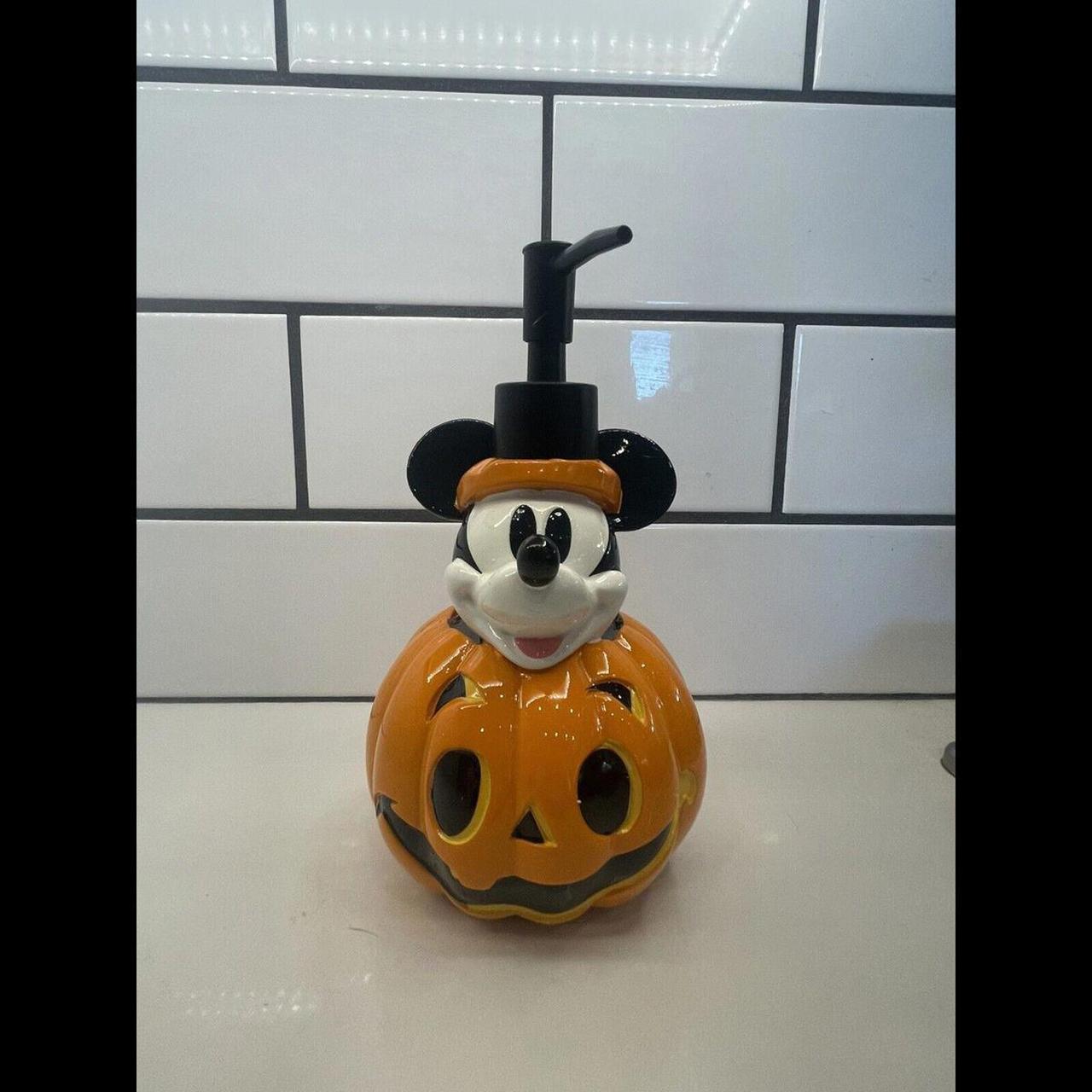 Disney buy Mickey Mouse Pumpkin Halloween Soap Dispenser