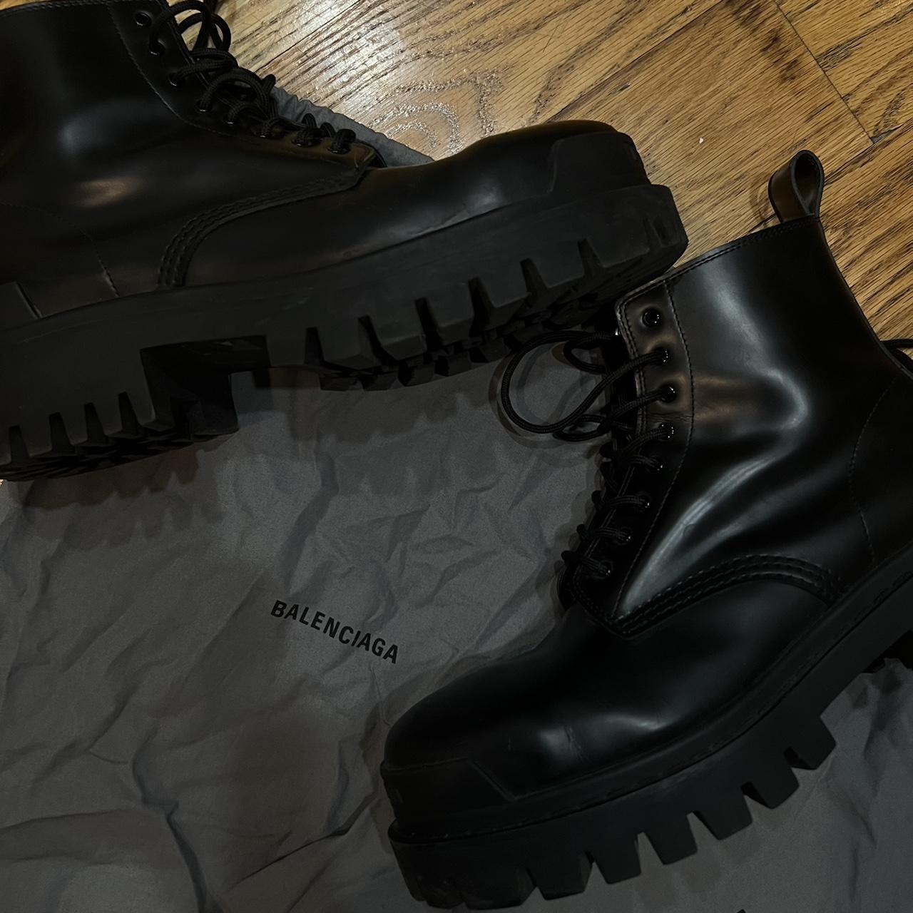 BALENCIAGA Combat Strike Boots 42 Balenciaga Men's Strike Boots