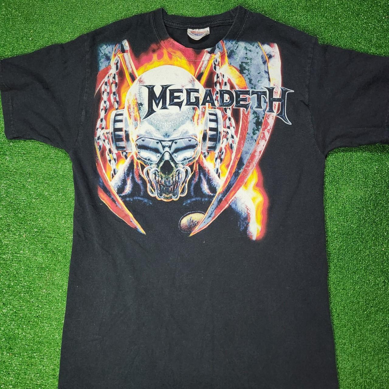 Vintage MegaDeth Band T Shirt Tagged Small see Depop