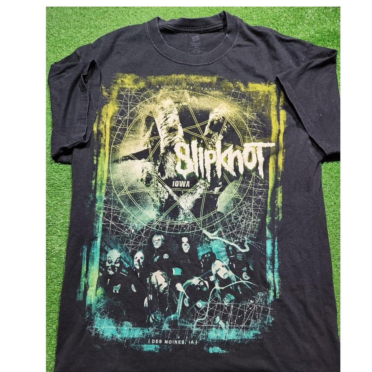 買うファッション - 00s Hanes Slipknot Band Tee O1111045387
