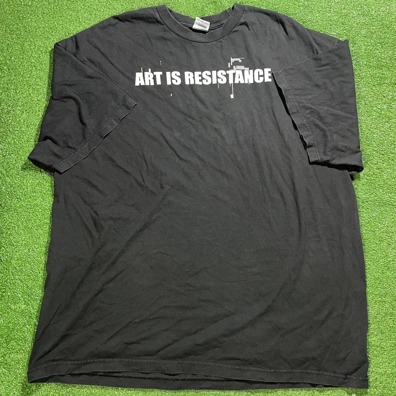 NINE INCH NAILS ART IS RESISTANCE Tシャツ Nine Inch Nails / ナイン・インチ・ネイルズ - ART IS
