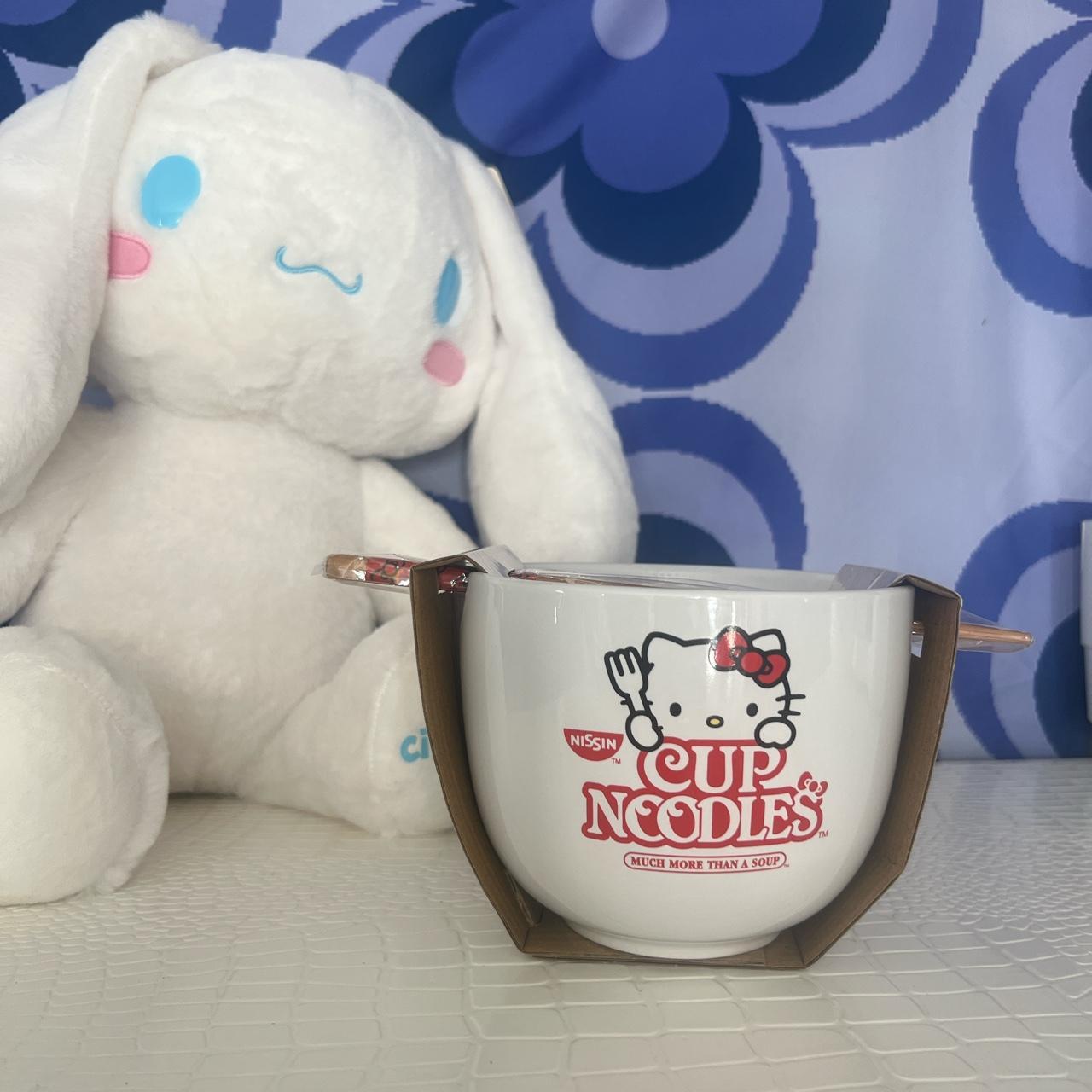 Cup Noodles X Hello Kitty Ramen Bowl Comes W/ Cute... - Depop