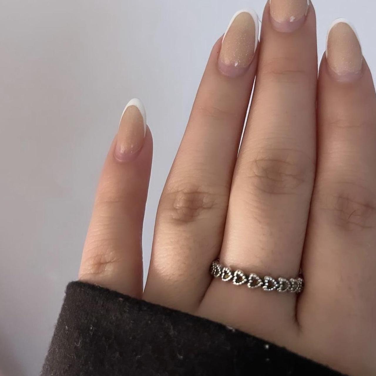 Pandora silver linked love on sale ring