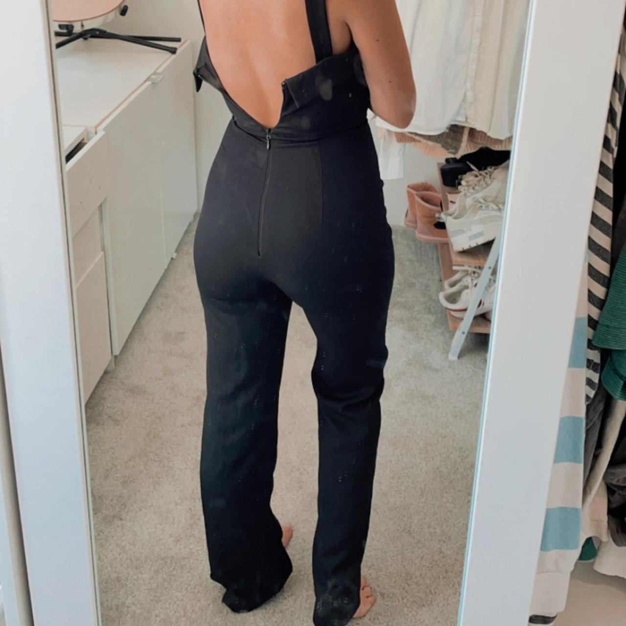KOOKAÏ Women's Black Jumpsuit Depop