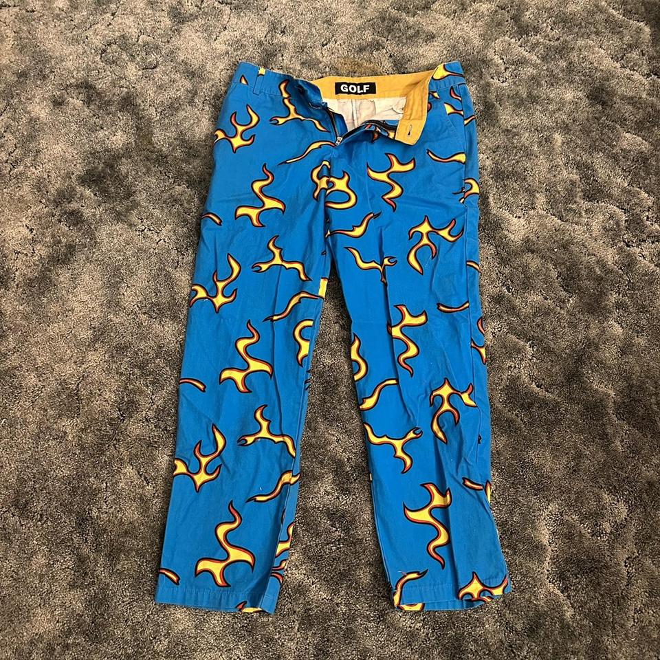 Golf wang flame hot sale pants size 32