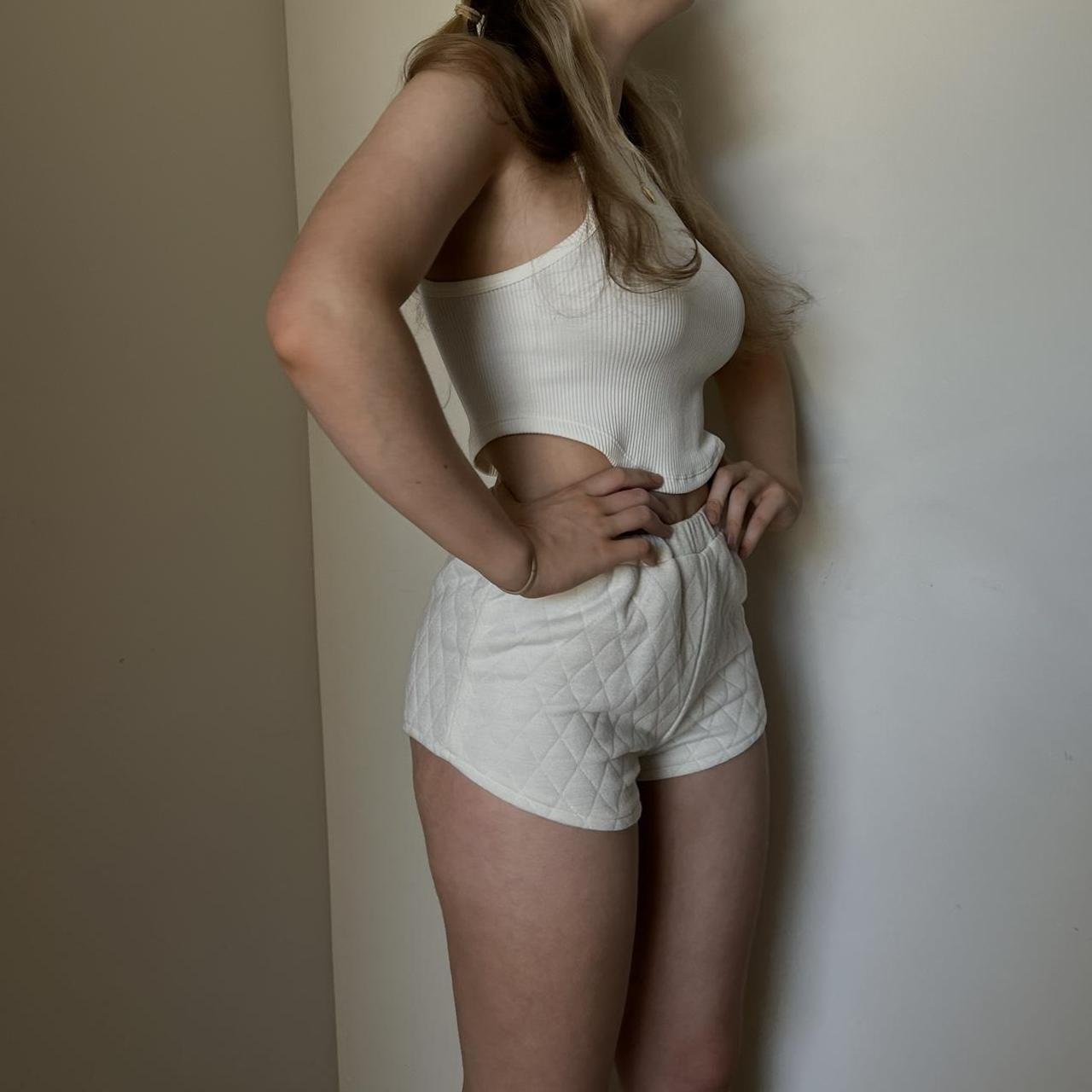 Cute comfy lounging shorts for those cool days at... - Depop