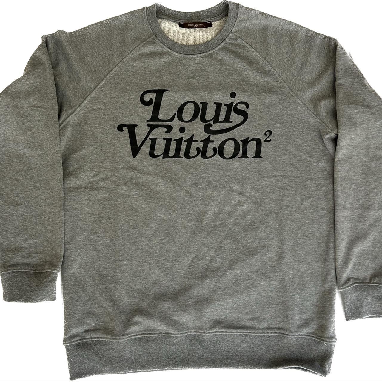 This Season men's long sleeve Louis Vuitton polo - Depop
