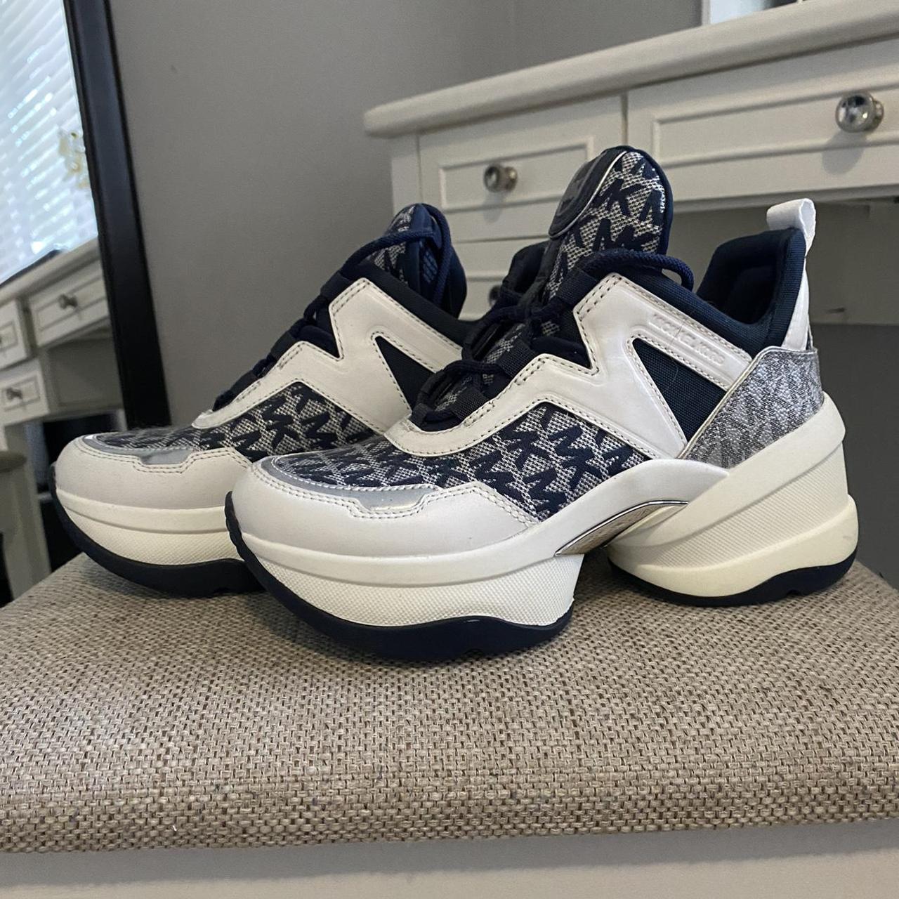 Michael kors trainers store womens navy